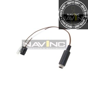 Steering cable for Kenwood systems via DIN connector