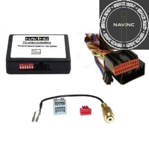 TV vrijschakeling + camera input RR 2de generatie touchscreen (CAN)