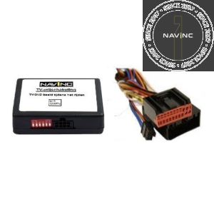 TV/Video in Motion module RR 1st Touch screen navigation (CAN)