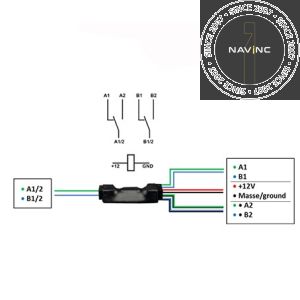 Universal 2 channel switch max 1A