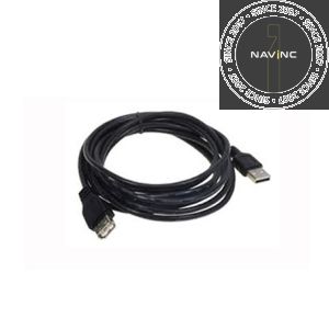 USB extension cable USB-2.0 black 3 meter
