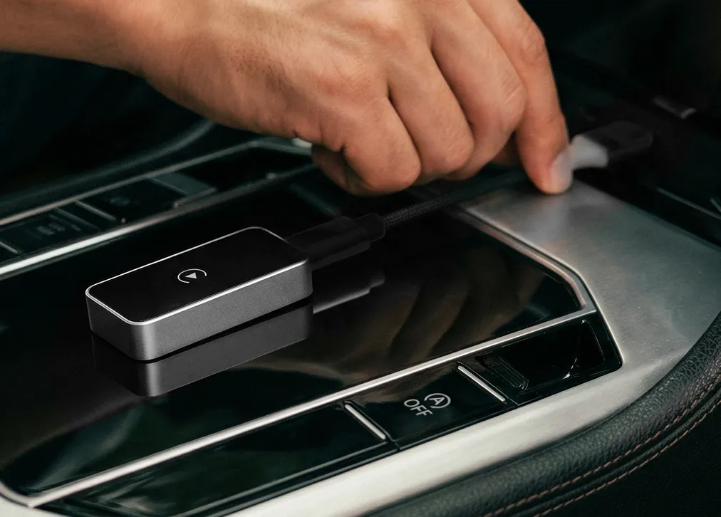 Plug into the USB port